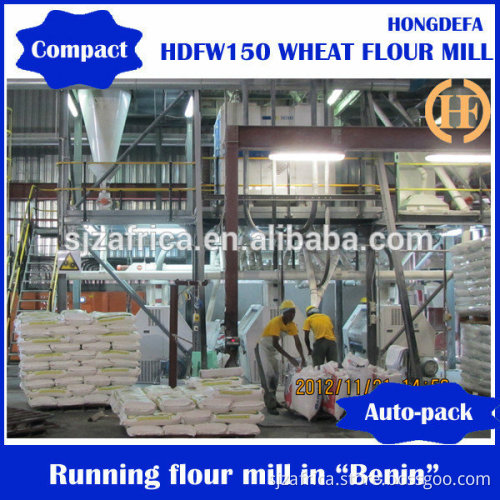 150 tons per day capacity wheat Flour mill machinery prices